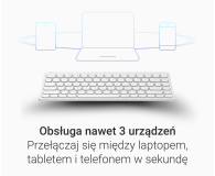Silver Monkey Smart KS400 Arc TKL Biała - 1360940 - zdjęcie 8